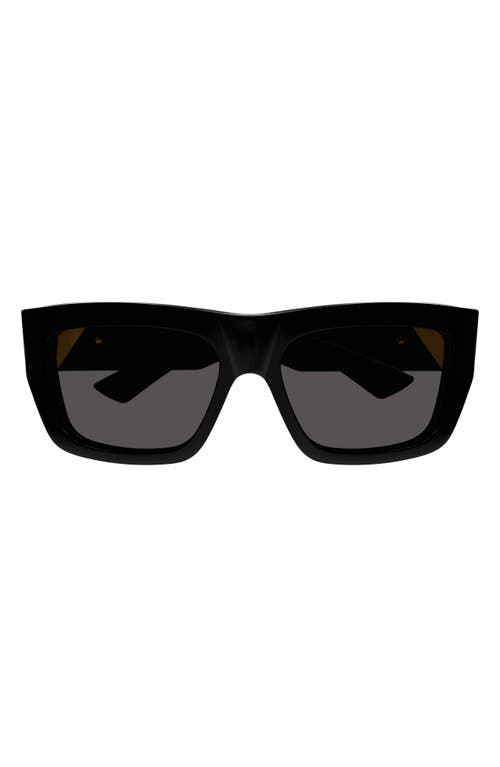 Bottega Veneta Bottega Veneta 57mm Square Sunglasses