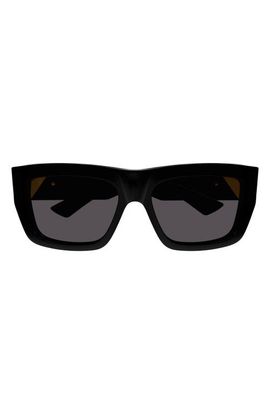 Bottega Veneta Bottega Veneta 57mm Square Sunglasses