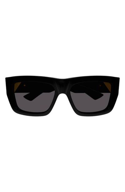 Bottega Veneta Bottega Veneta 57mm Square Sunglasses