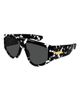 Bottega Veneta Bottega Veneta 59mm Polarized Gradient Shield Sunglasses - 2