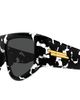 Bottega Veneta Bottega Veneta 59mm Polarized Gradient Shield Sunglasses - 3