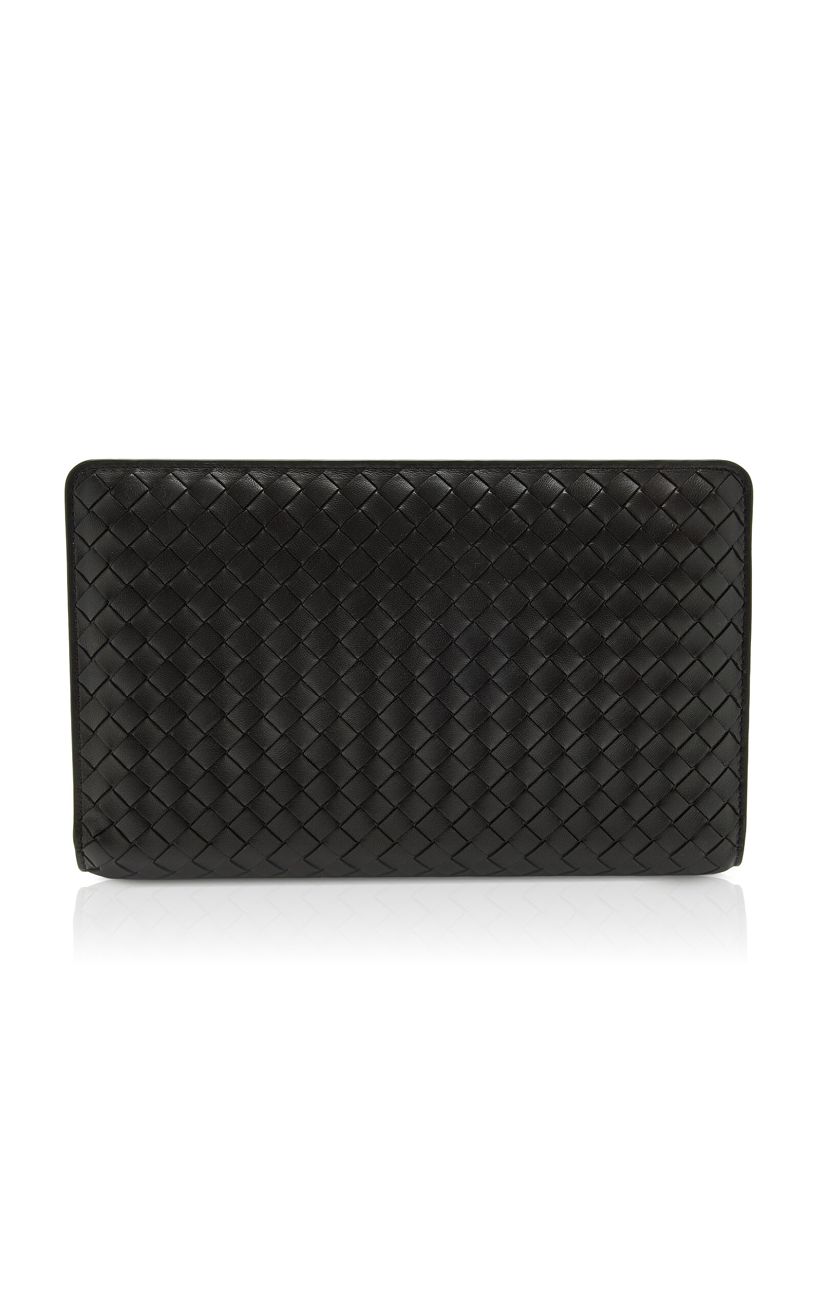 Bottega Veneta Bottega Veneta Agenda Intrecciato Nappa Leather Clutch Bag