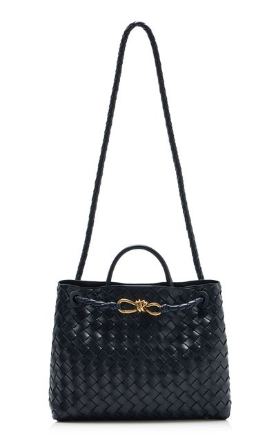 Bottega Veneta Bottega Veneta Andiamo Intrecciato 15 Leather Bag