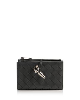 Bottega Veneta Bottega Veneta Andiamo Intrecciato Leather Bifold Wallet