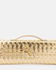 Bottega Veneta Bottega Veneta Andiamo Intrecciato metallic leather clutch - 1