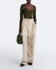 Bottega Veneta Bottega Veneta Andiamo Intrecciato Small suede top-handle bag - 6