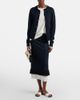 Bottega Veneta Bottega Veneta Andiamo leather-trimmed raffia clutch - 5