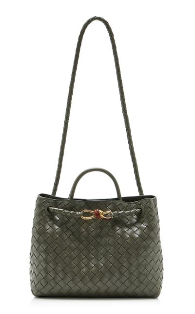 Bottega Veneta Bottega Veneta Andiamo Medium Intrecciato 15 Leather Bag
