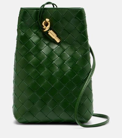 Bottega Veneta Bottega Veneta Andiamo Mini leather crossbody bag