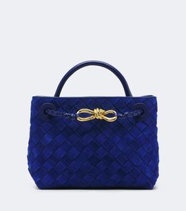 Bottega Veneta Bottega Veneta Andiamo Mini suede top-handle bag