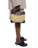 Bottega Veneta Bottega Veneta Andiamo Small Intreccio Raffia Top Handle Bag - 3