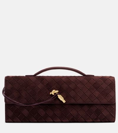 Bottega Veneta Bottega Veneta Andiamo suede clutch
