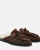Bottega Veneta Bottega Veneta Astaire shearling-trimmed suede loafer - 1