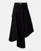 Bottega Veneta Bottega Veneta Asymmetric cotton midi skirt - 1