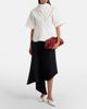 Bottega Veneta Bottega Veneta Asymmetric cotton midi skirt - 2