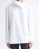 Bottega Veneta Bottega Veneta Asymmetric Draped Collar Cotton Poplin Shirt - 5