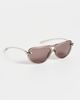 Bottega Veneta Bottega Veneta Aviator Sunglasses BROWN-SILVER-BROWN One - 4