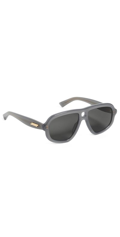 Bottega Veneta Bottega Veneta Aviator Sunglasses Grey-Grey-Grey One