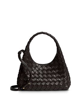 Bottega Veneta Bottega Veneta Baby Campana Intrecciato Nappa Leather Top Handle Clutch