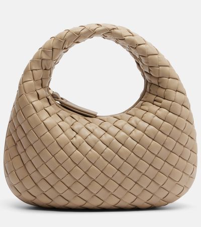 Bottega Veneta Bottega Veneta Baby Veneta Intrecciato leather top-handle bag