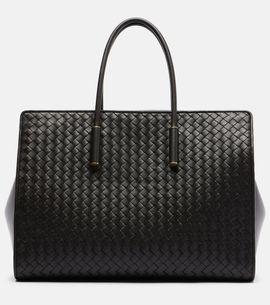 Bottega Veneta Bottega Veneta Barbara Intrecciato Medium leather tote bag