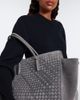 Bottega Veneta Bottega Veneta Barbara Large Intrecciato suede tote bag - 3