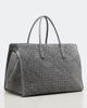 Bottega Veneta Bottega Veneta Barbara Large Intrecciato suede tote bag - 4