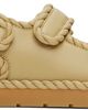 Bottega Veneta Bottega Veneta Beige Jack Flat Sandals - 1