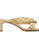 Bottega Veneta Bottega Veneta Beige Riva Heeled Sandals - 1