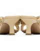 Bottega Veneta Bottega Veneta Beige Riva Heeled Sandals - 2