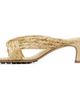 Bottega Veneta Bottega Veneta Beige Riva Heeled Sandals - 3