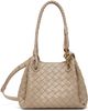 Bottega Veneta Bottega Veneta Beige Small Parachute Bag - 1