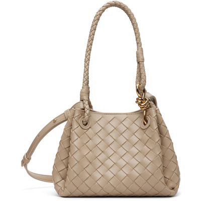 Bottega Veneta Bottega Veneta Beige Small Parachute Bag