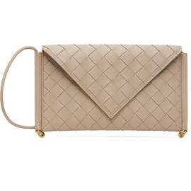 Bottega Veneta Bottega Veneta Beige Solstice Phone Pouch