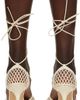 Bottega Veneta Bottega Veneta Beige Stretch Heels - 4