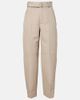 Bottega Veneta Bottega Veneta Belted high-rise wool straight pants - 1