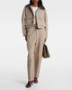 Bottega Veneta Bottega Veneta Belted high-rise wool straight pants - 2