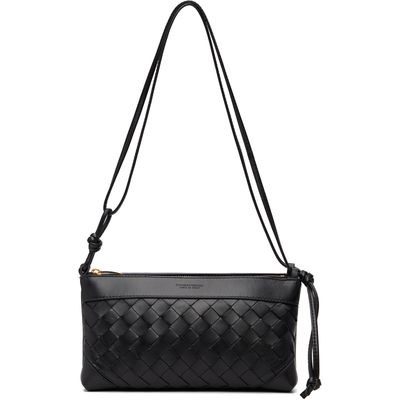Bottega Veneta Bottega Veneta Black Andiamo Double Pouch Bag