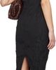 Bottega Veneta Bottega Veneta Black Crinkled Midi Dress - 3