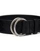 Bottega Veneta Bottega Veneta Black D-Ring Pebble Calf Belt - 1