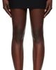 Bottega Veneta Bottega Veneta Black Double Cotton Miniskirt - 1