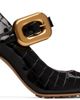 Bottega Veneta Bottega Veneta Black Mostra Mary-Jane Heels - 1