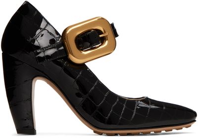 Bottega Veneta Bottega Veneta Black Mostra Mary-Jane Heels