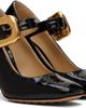 Bottega Veneta Bottega Veneta Black Mostra Mary-Jane Heels - 4