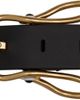 Bottega Veneta Bottega Veneta Black Rabbit Belt - 1