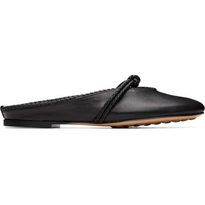 Bottega Veneta Bottega Veneta Black Rosa Mary-Jane Ballerina Flats