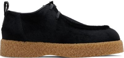 Bottega Veneta Bottega Veneta Black Torino Lace-Up Derbys