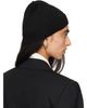 Bottega Veneta Bottega Veneta Black Wool Knit Beanie - 3