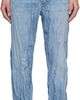 Bottega Veneta Bottega Veneta Blue Crushed Jeans - 1