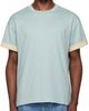 Bottega Veneta Bottega Veneta Blue Double Layer T-Shirt - 1